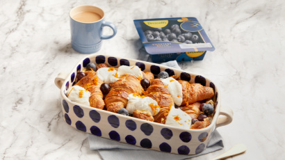 Blueberry Baked Croissant